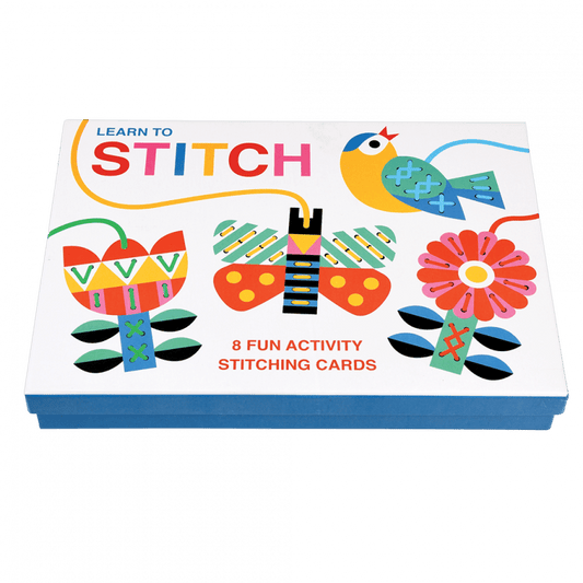 Cardboard Learn To Stitch Activity