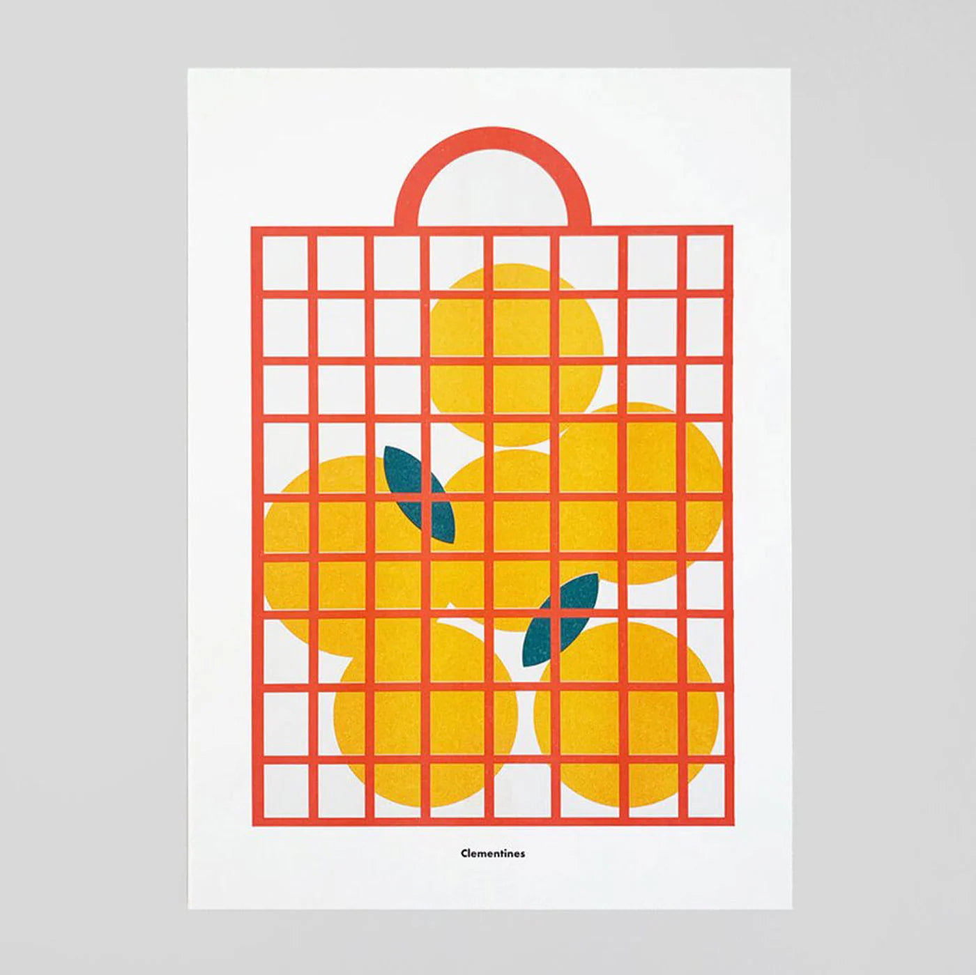 Clementines A3 Riso Print