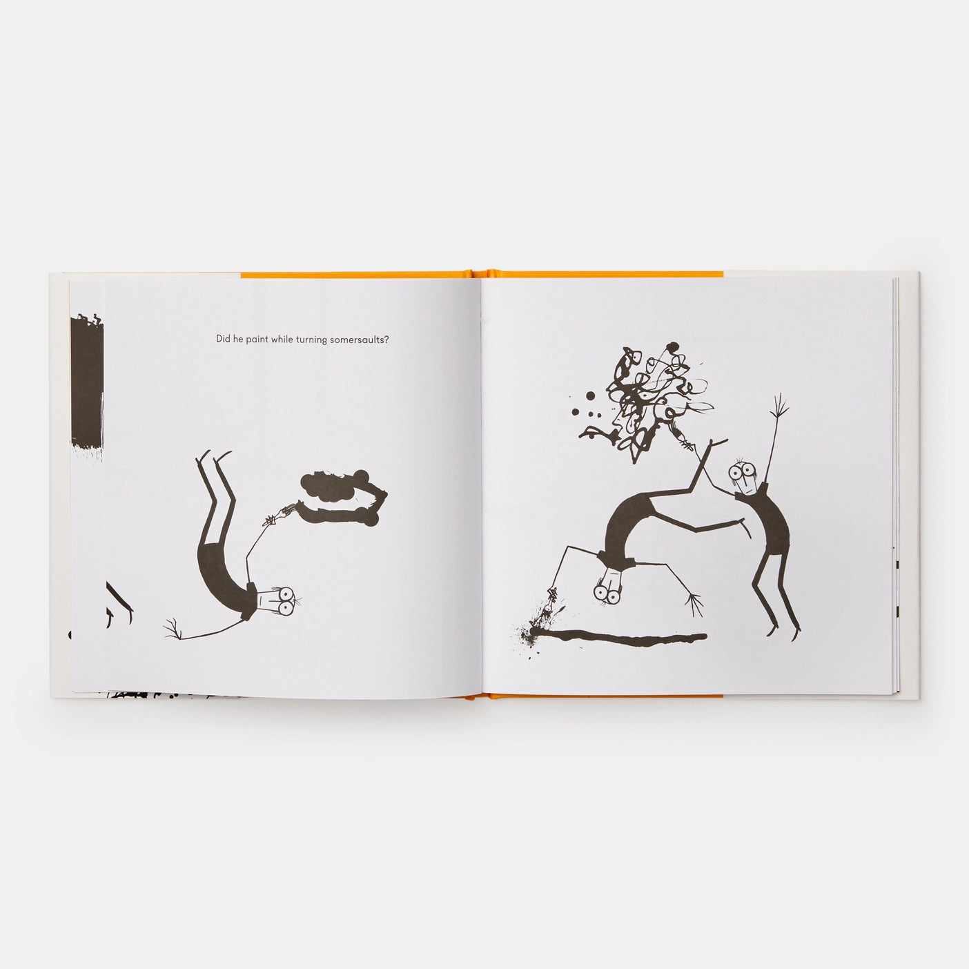 Jackson Pollock Splashed Paint And Wasn't Sorry by Fausto Gilberti