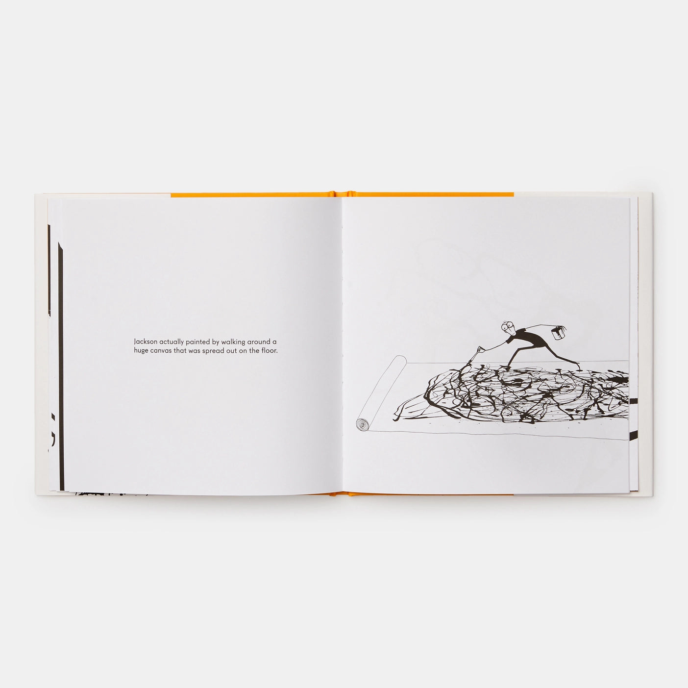 Jackson Pollock Splashed Paint And Wasn't Sorry by Fausto Gilberti