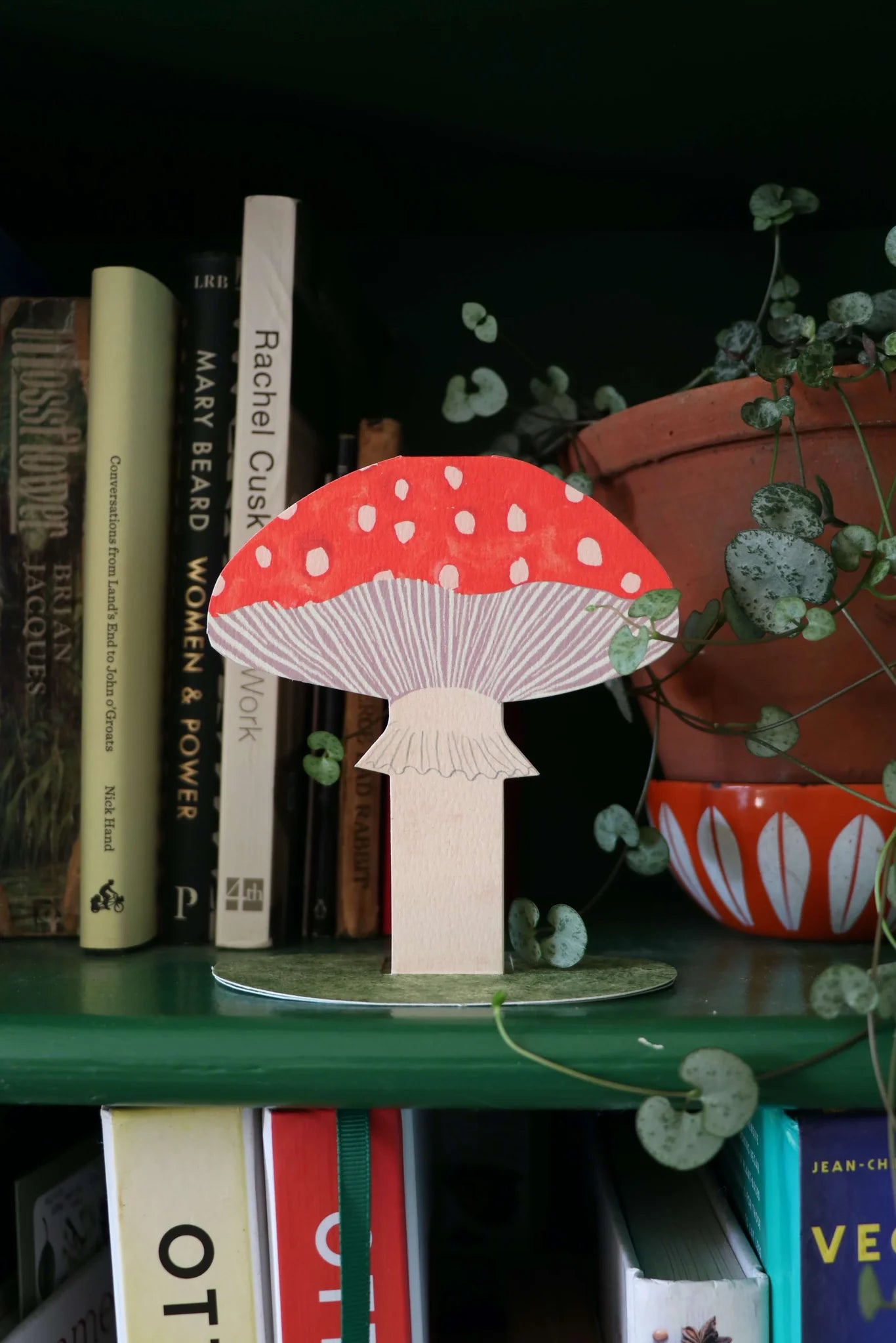 Toadstool Stand - Up Card