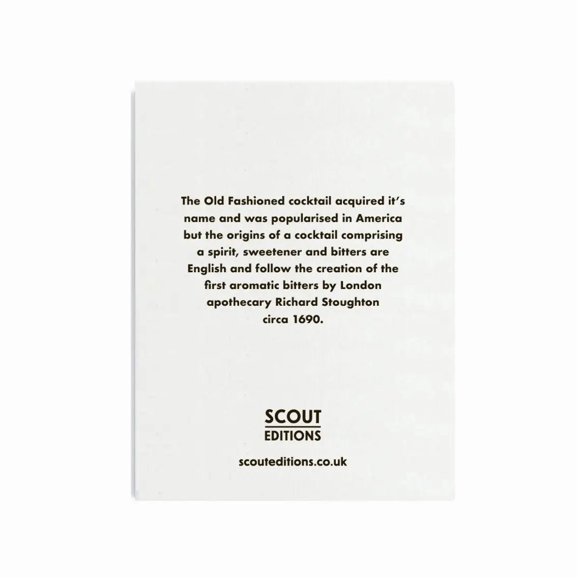 Old-Fashioned Cocktail Mini Card