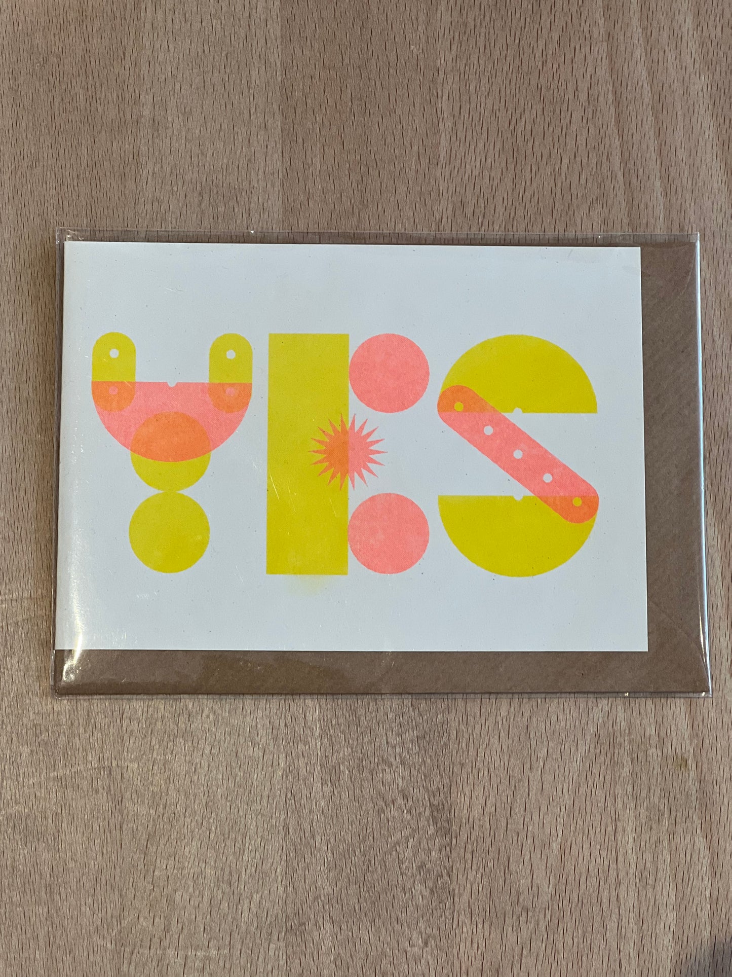 Shining Studio ‘YES ’ card
