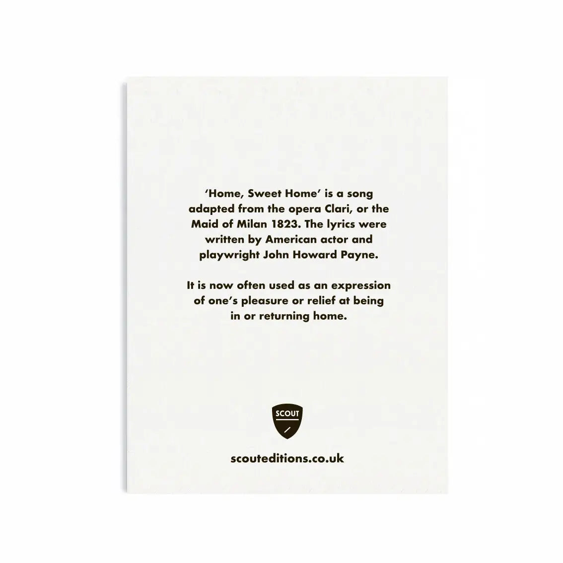 Home Mini Card