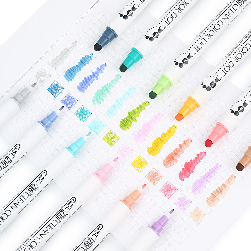 Clean Colour Dot Twin-tip Marker