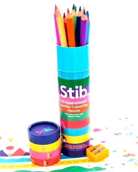 Stib Jumbo colouring pencils