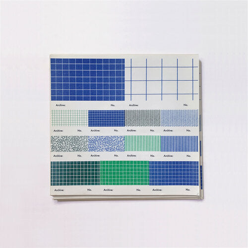 Archive Gummy Labels - Blue & Green