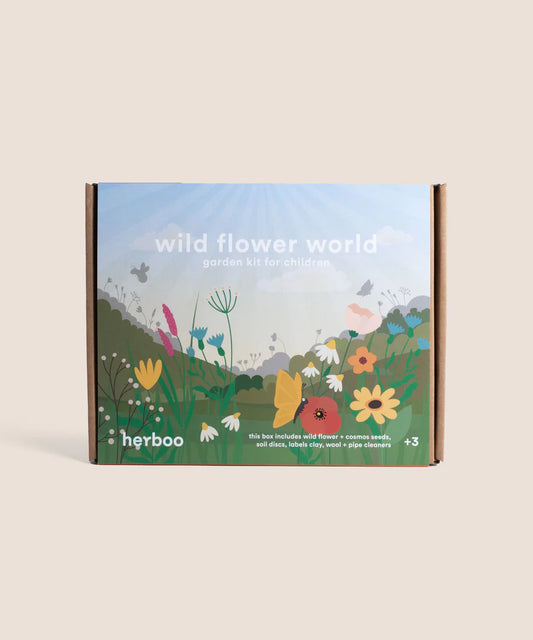 Wild Flower World Gardening Kit