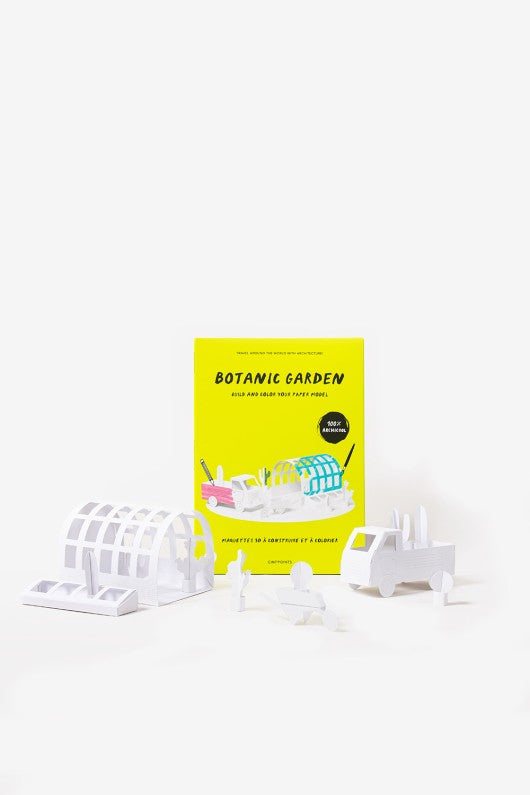 ‘Botanic Garden’ Paper Model
