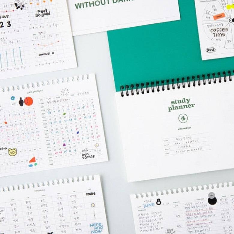 4 Month Study Planner