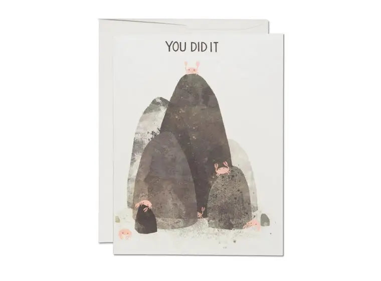Red Cap Cards - Crabs Congratulations