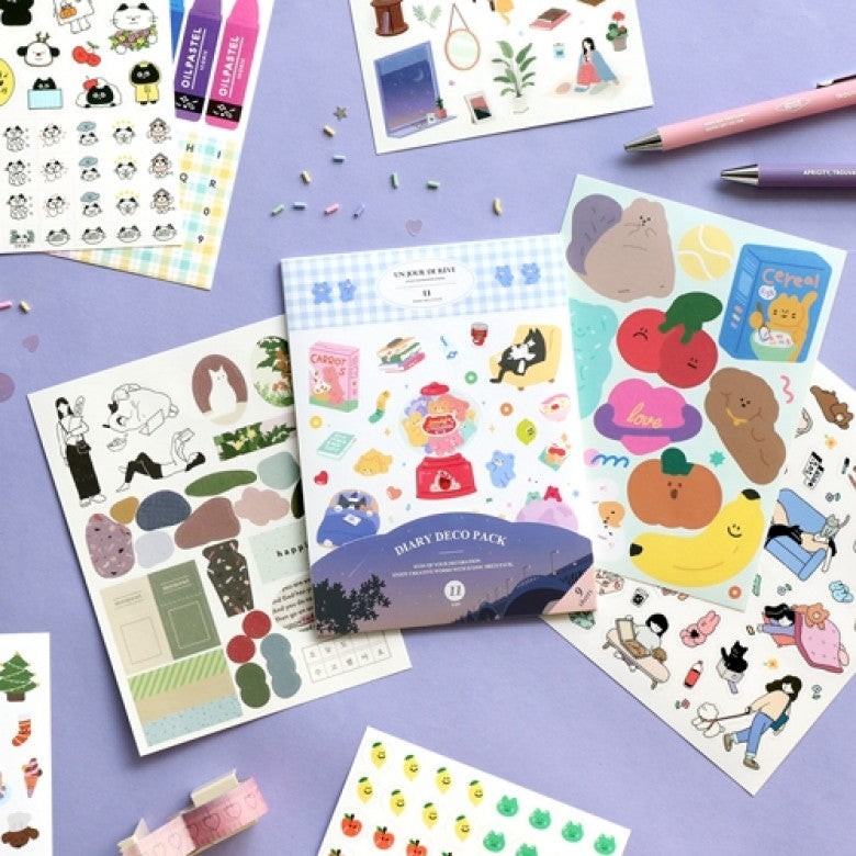 Diary Deco Sticker Pack