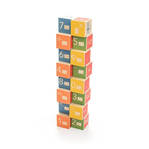 Uncle Goose ‘Braille Math Blocks’
