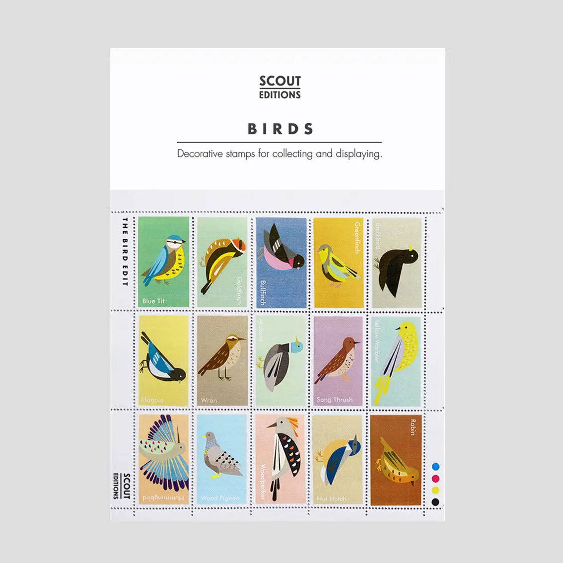 The Birds Decorative Stamp Set