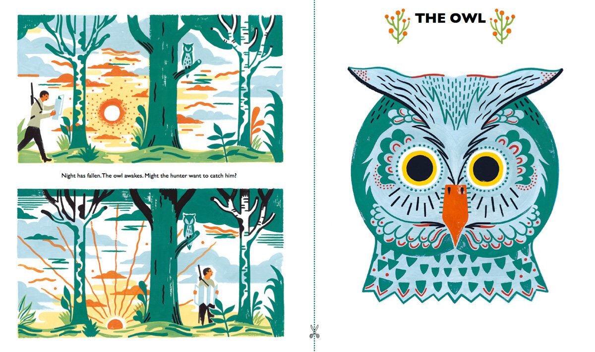 Masks in the Forest - A story Told With Masks