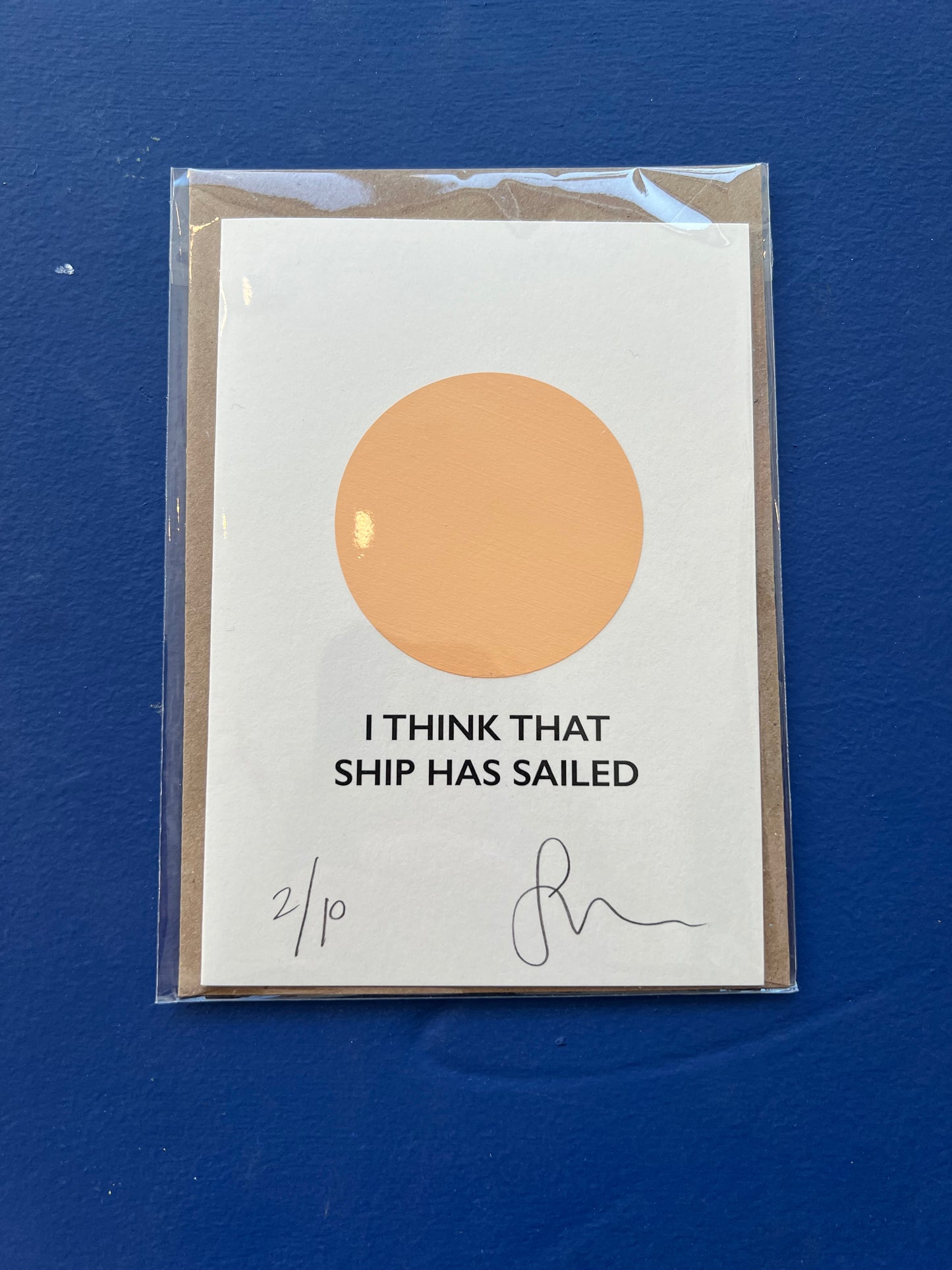 CMPH ‘I think that ship has sailed’ parting shot card