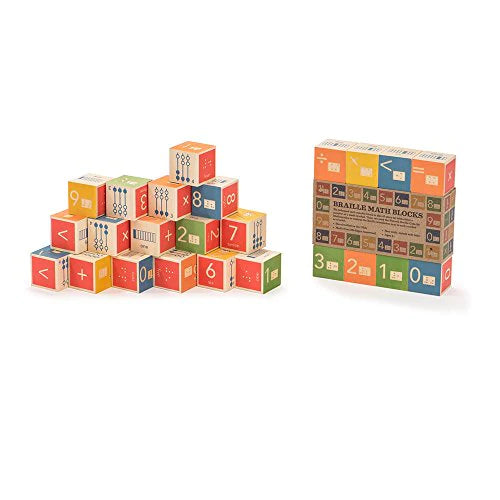 Uncle Goose ‘Braille Math Blocks’