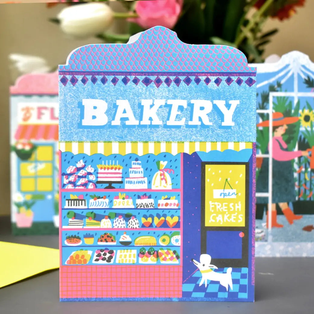 Bakery Die Cut Card
