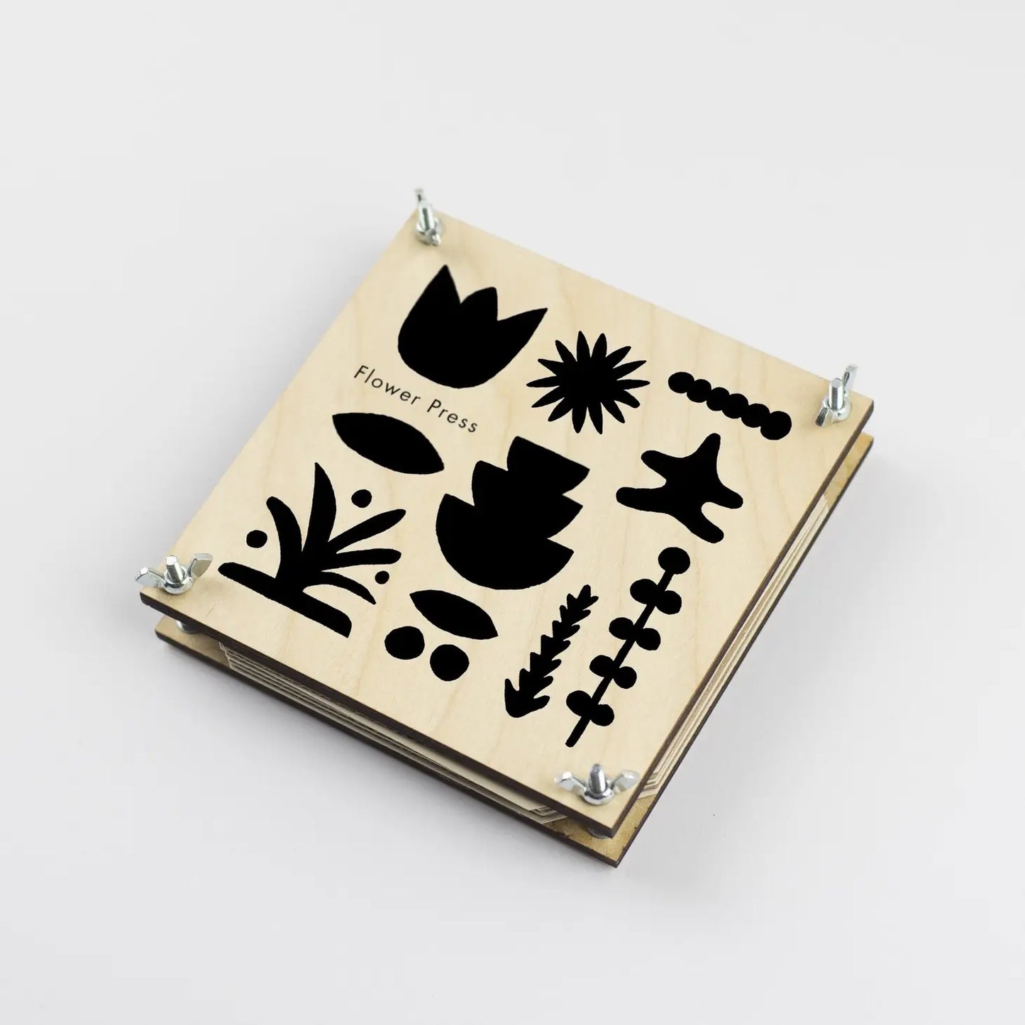 Abstract Flower Press
