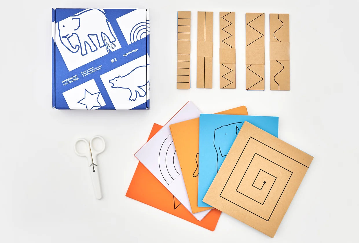 Scissors and Paper Cutting Set