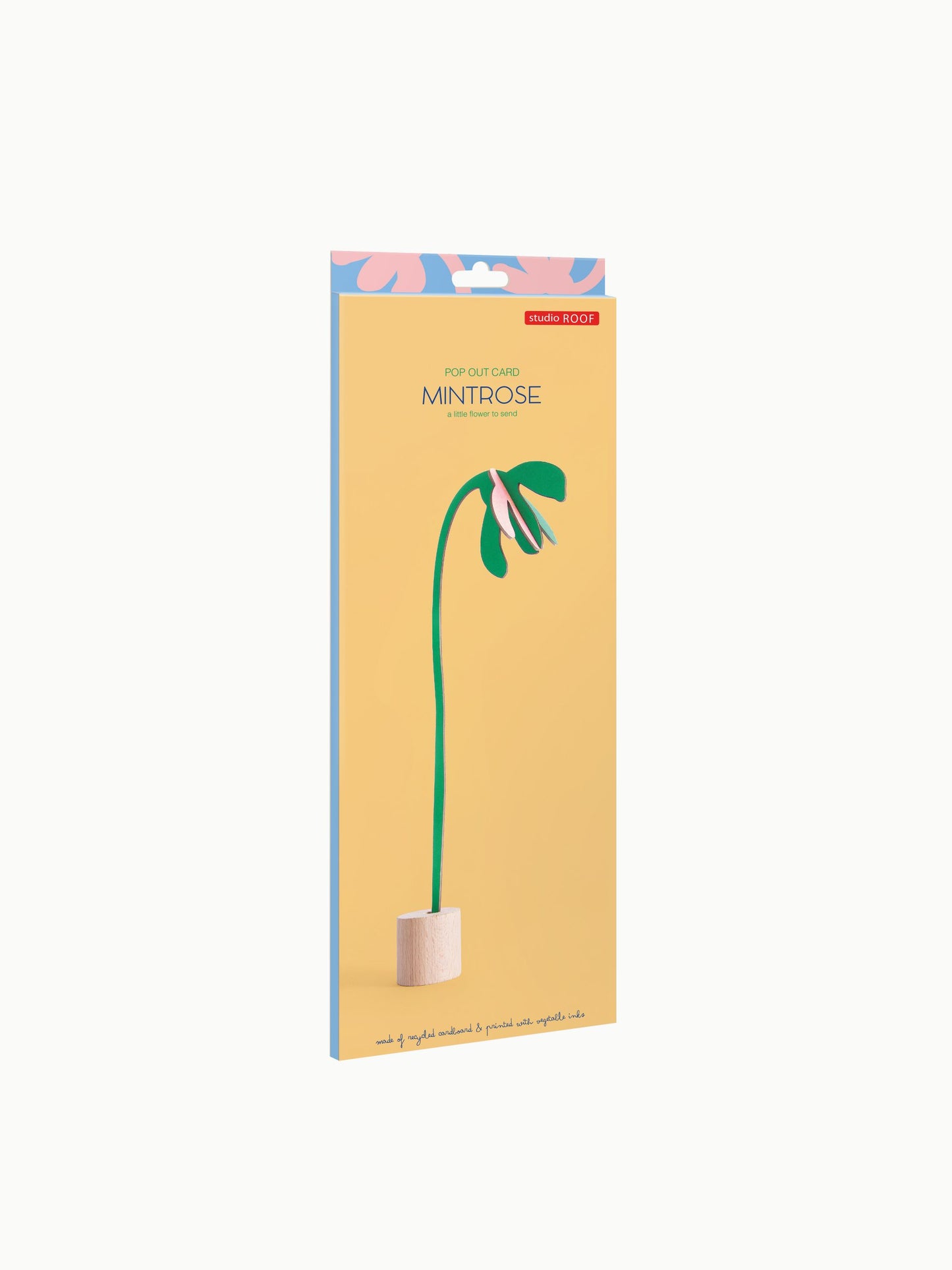 Pop Out Card ‘Mintrose’ -Studio Roof