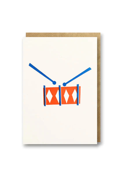 Bits and Bobs ‘drum’ mini card