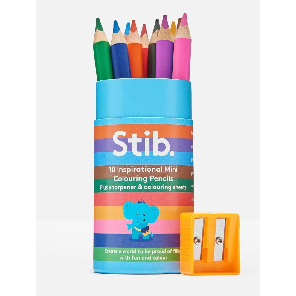 Stib 10 mini colouring pencils