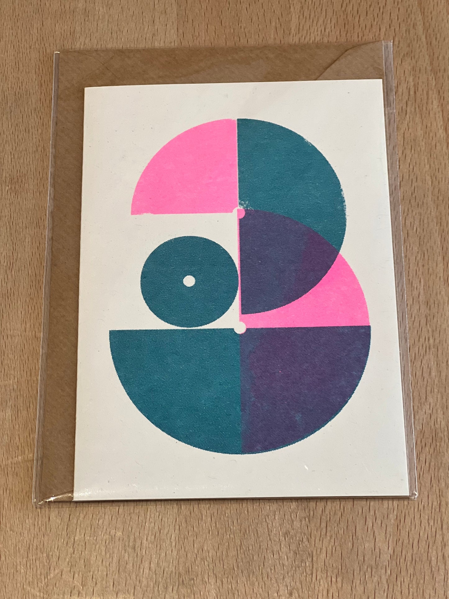 Shining Studio ‘3’ card