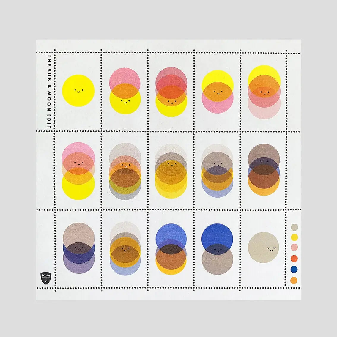 The Sun and Moon Stamp Set