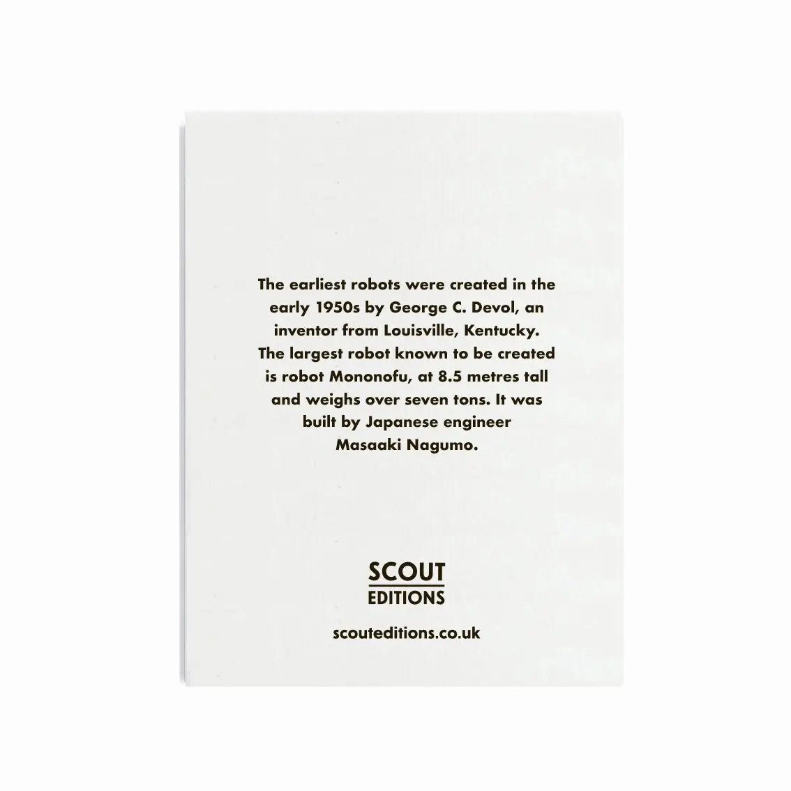 Robot Mini Card