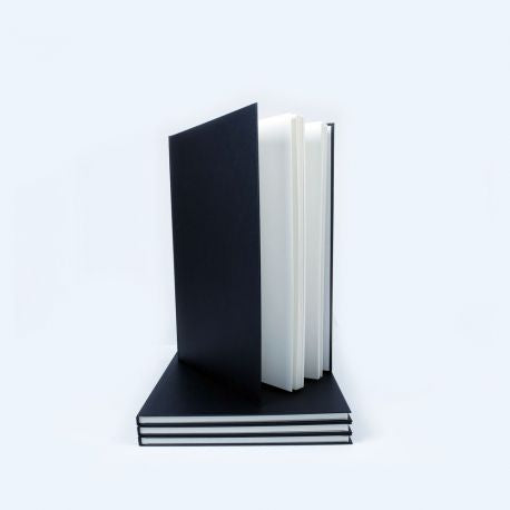 A3 Black Cloth Hardback Sketchbook
