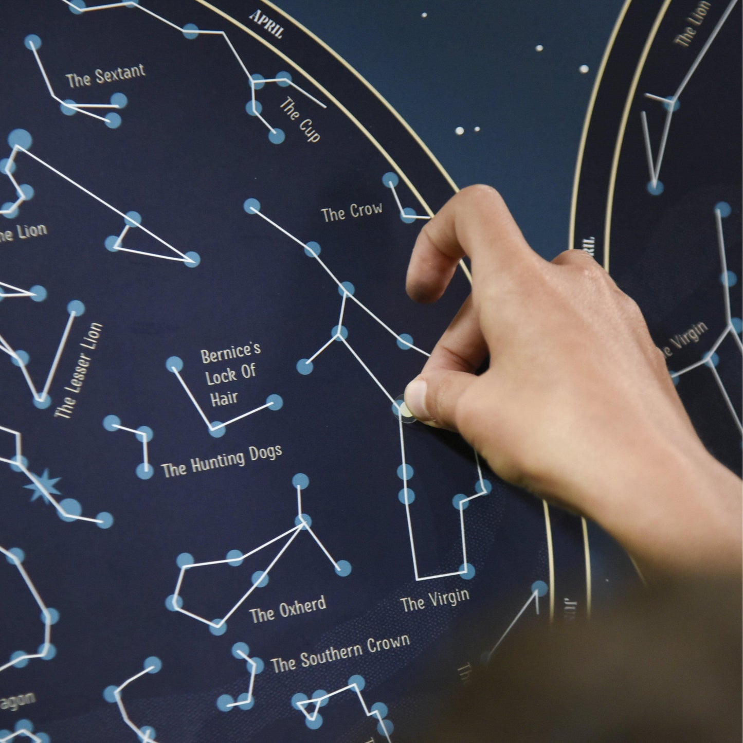 Poppik Creative Stickers - Skymap