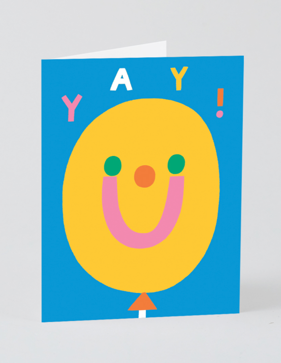 Wrap kids - Yay Balloon Card