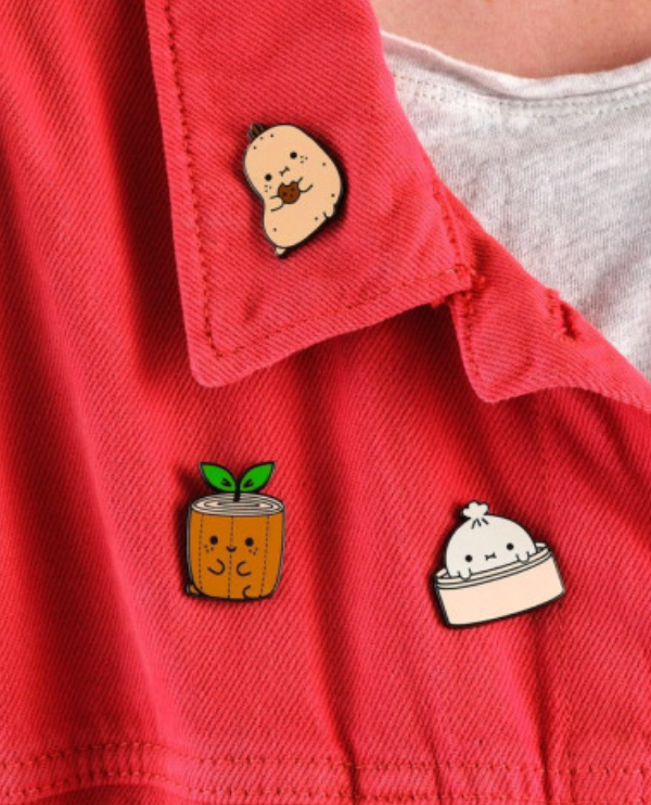 Noodoll Ricespud Enamel Pin