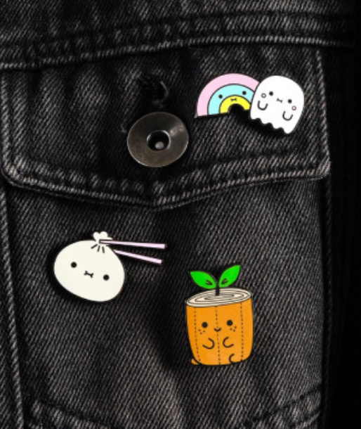 Noodoll Riceboo Enamel Pin