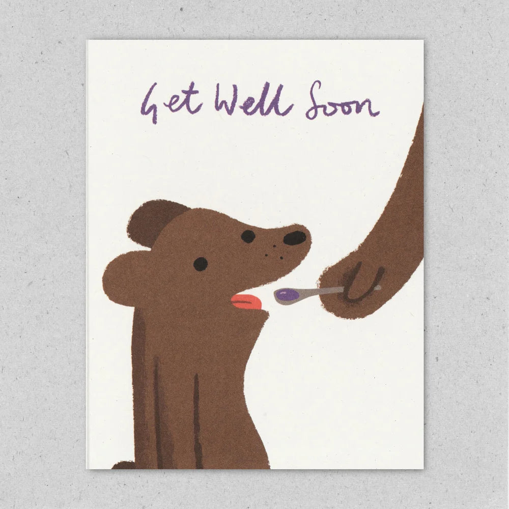 Lisa Jones 'Brave Bear' Mini Card