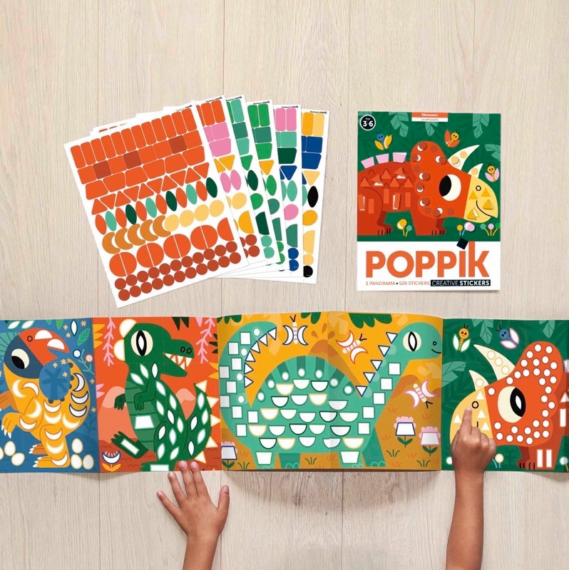 Poppik Dinosaurs - Panorama Poster