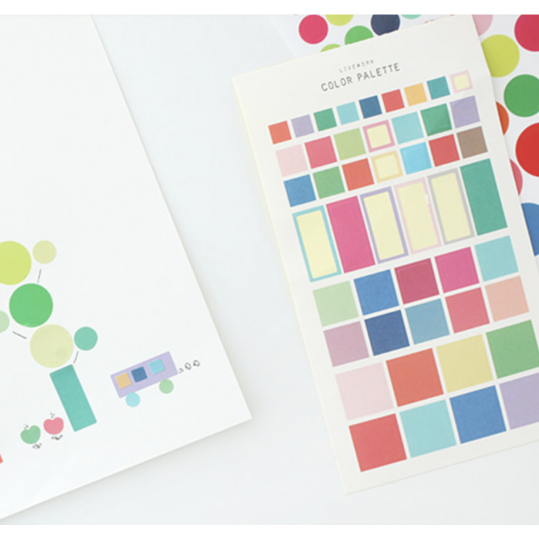 Livework Color Palette Stickers