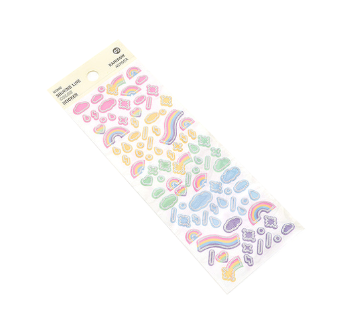Iconic Shining Line Stickers
