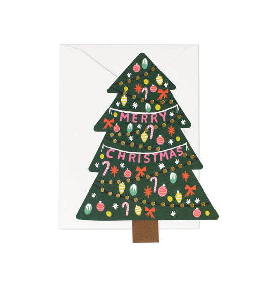 Merry Christmas Tree Card