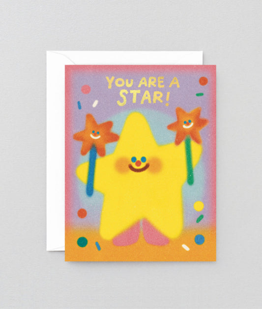 Wrap - You Are A Star! Card