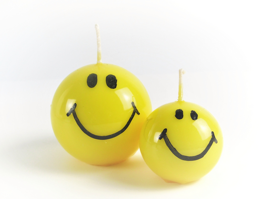 Yod & Co. Smiley Face Candle