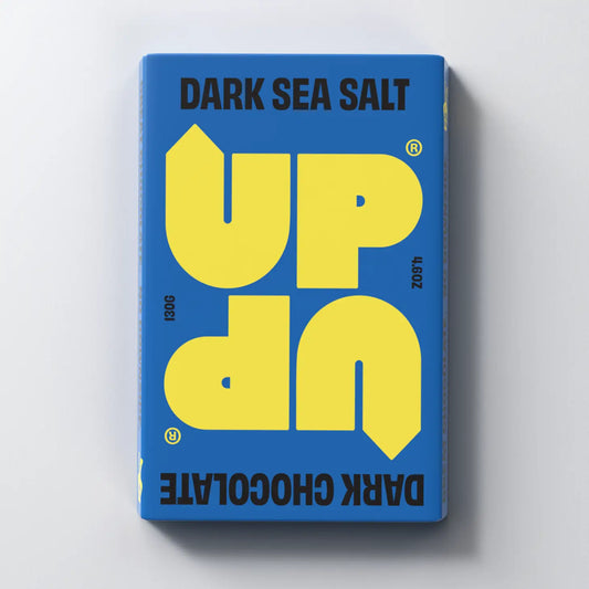 UP UP Dark Sea Salt Dark Chocolate