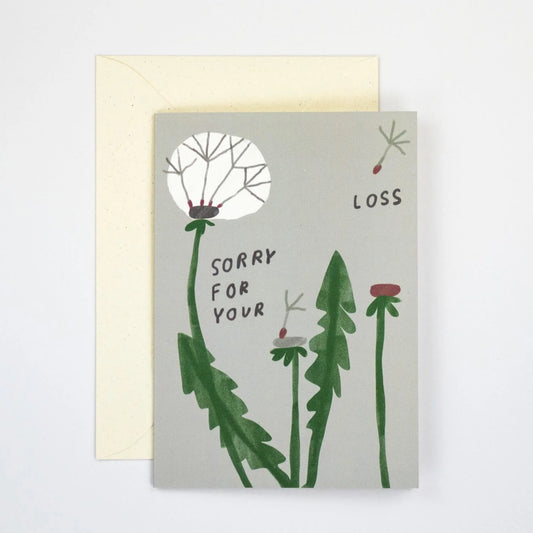 Sorry For Your Loss card