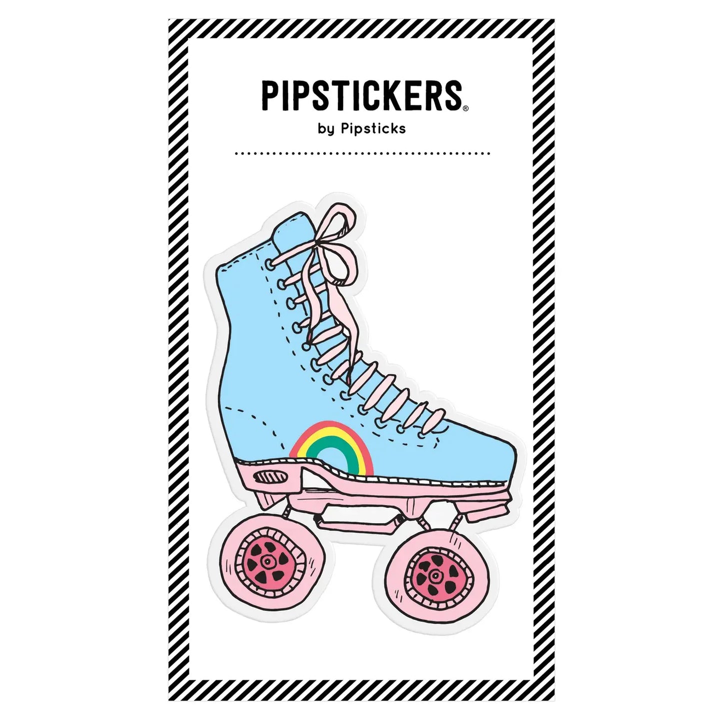 Big Puffy Roller Skate Sticker
