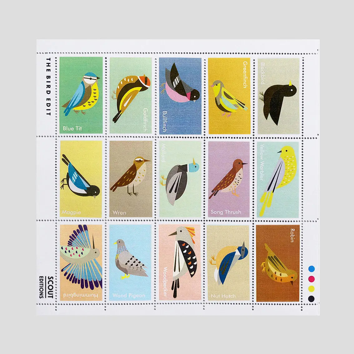 The Birds Decorative Stamp Set