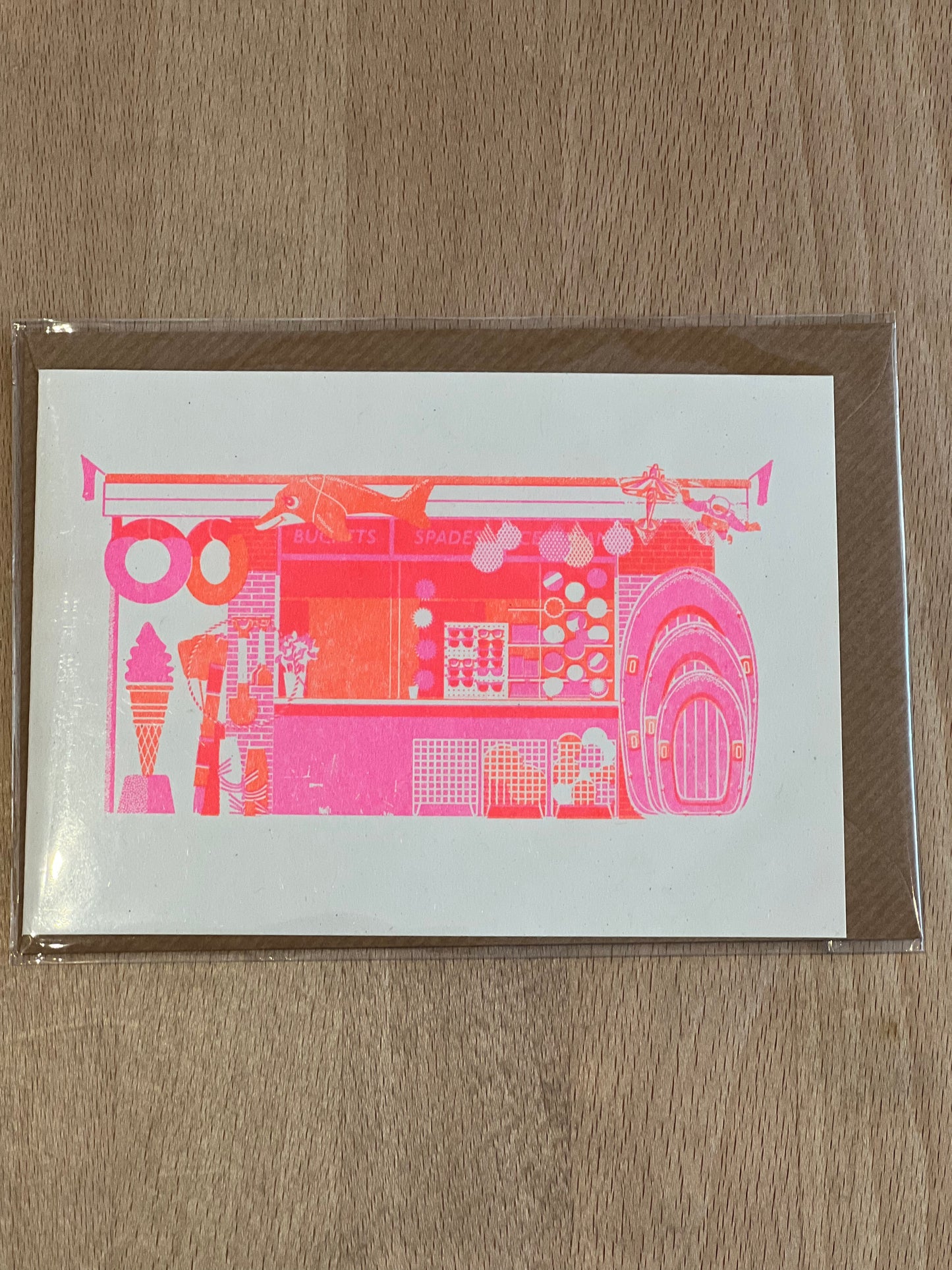 Shining Studio ‘Pink Kiosk’ card