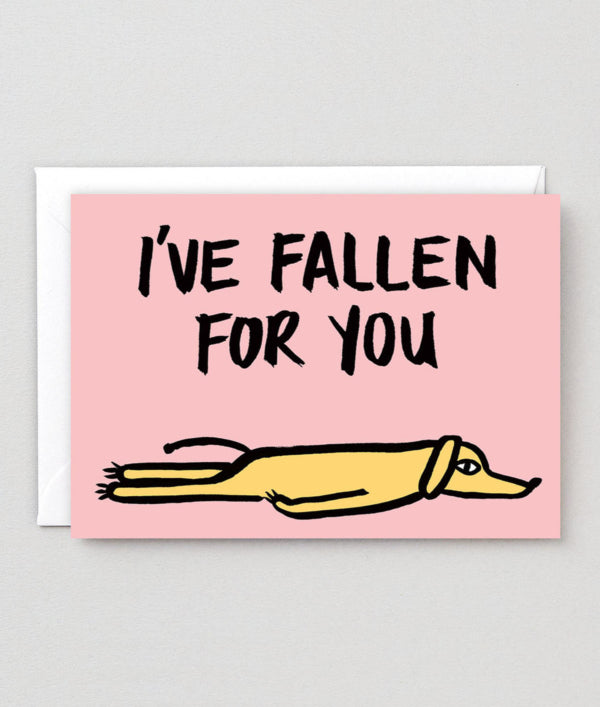 Wrap - I’ve Fallen For You Card
