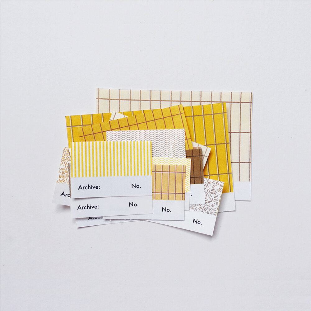 Archived Gummy Labels - Yellow & Gold