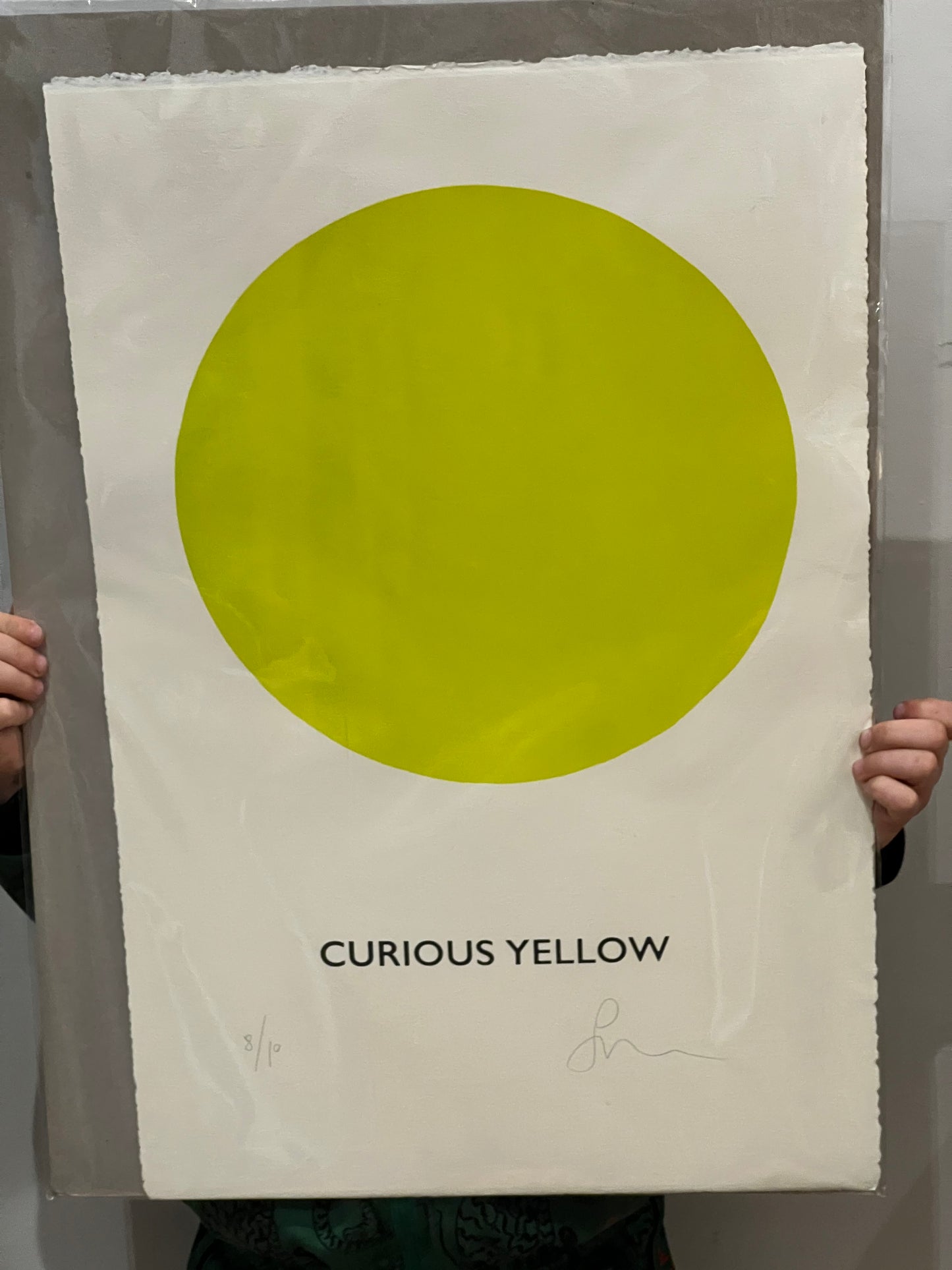Colour Makes People Happy ‘Curious Yellow’ print